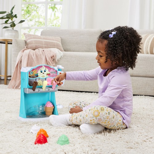 LeapFrog Count and Swirl Ice Cream Maker With Colourful Toppings | Role Playing Toy | Pretend Play | Learning toys | 2 Years+
